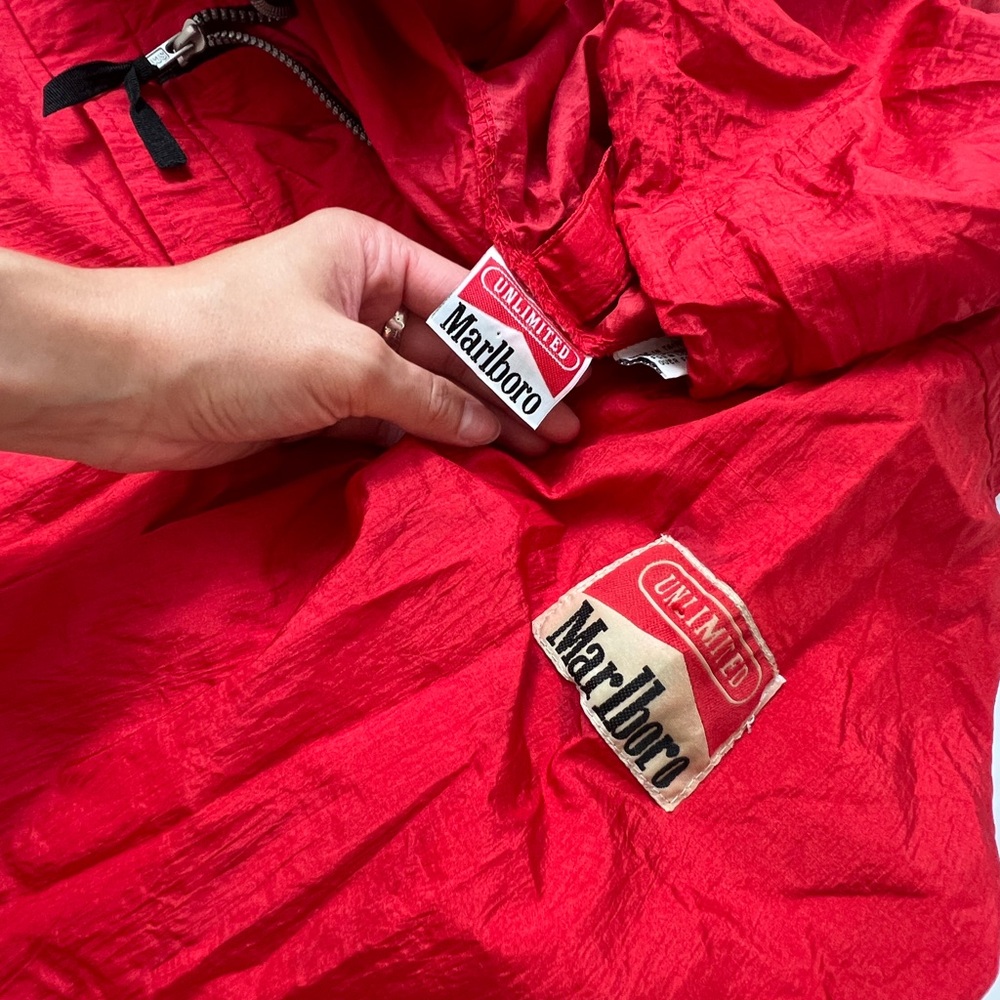 Marlboro Red Hooded Jacket